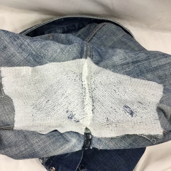 DIESEL Rabox Jeans 28 x 30 Relaxed Straight Leg Button Fly - Picture 11 of 13